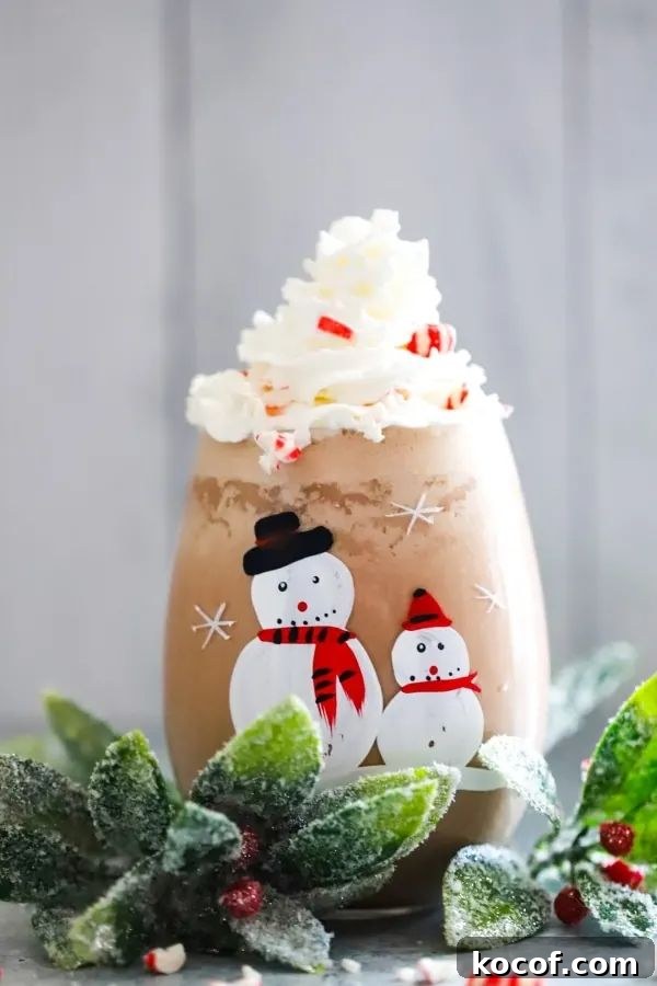 Chocolate Peppermint Shake