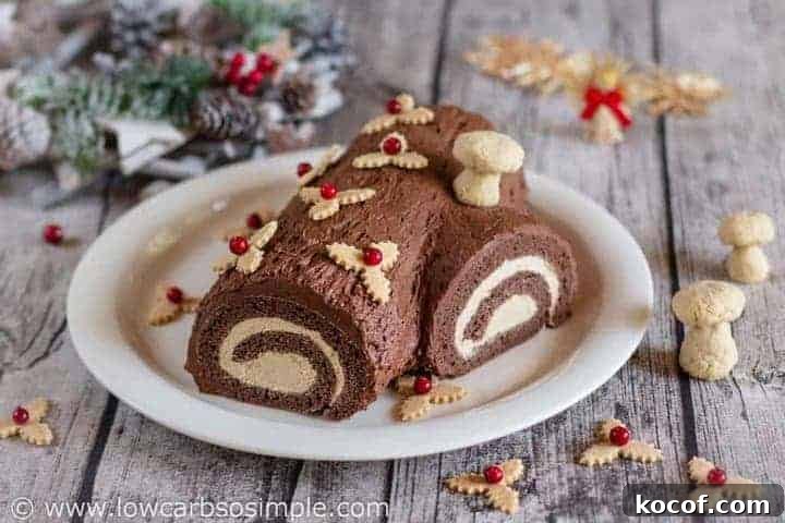 Yule Log Cake Recipe