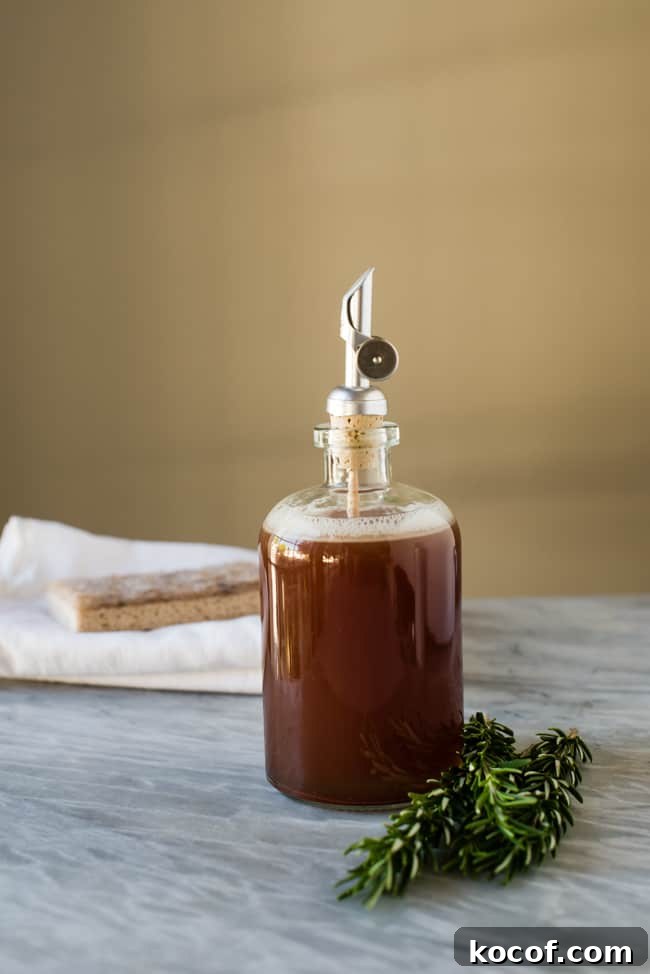 Herb-Infused Homemade Dish Soap | HelloGlow.co