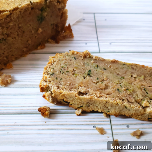 Egg Free Keto Zucchini Bread
