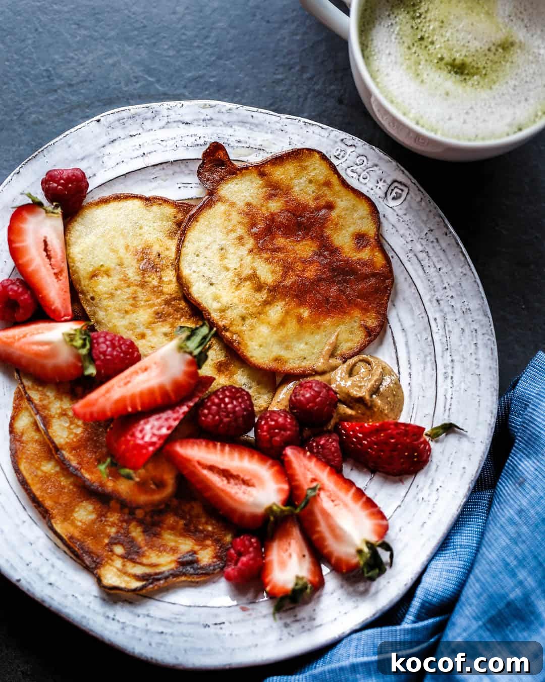 Marcela’s Paleo Pancakes Recipe — Fluffy Grain-Free Stack 2 Marcela's Easy Paleo Pancakes Recipe Primal Gourmet