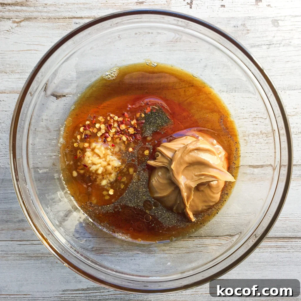 Oriental peanut sauce