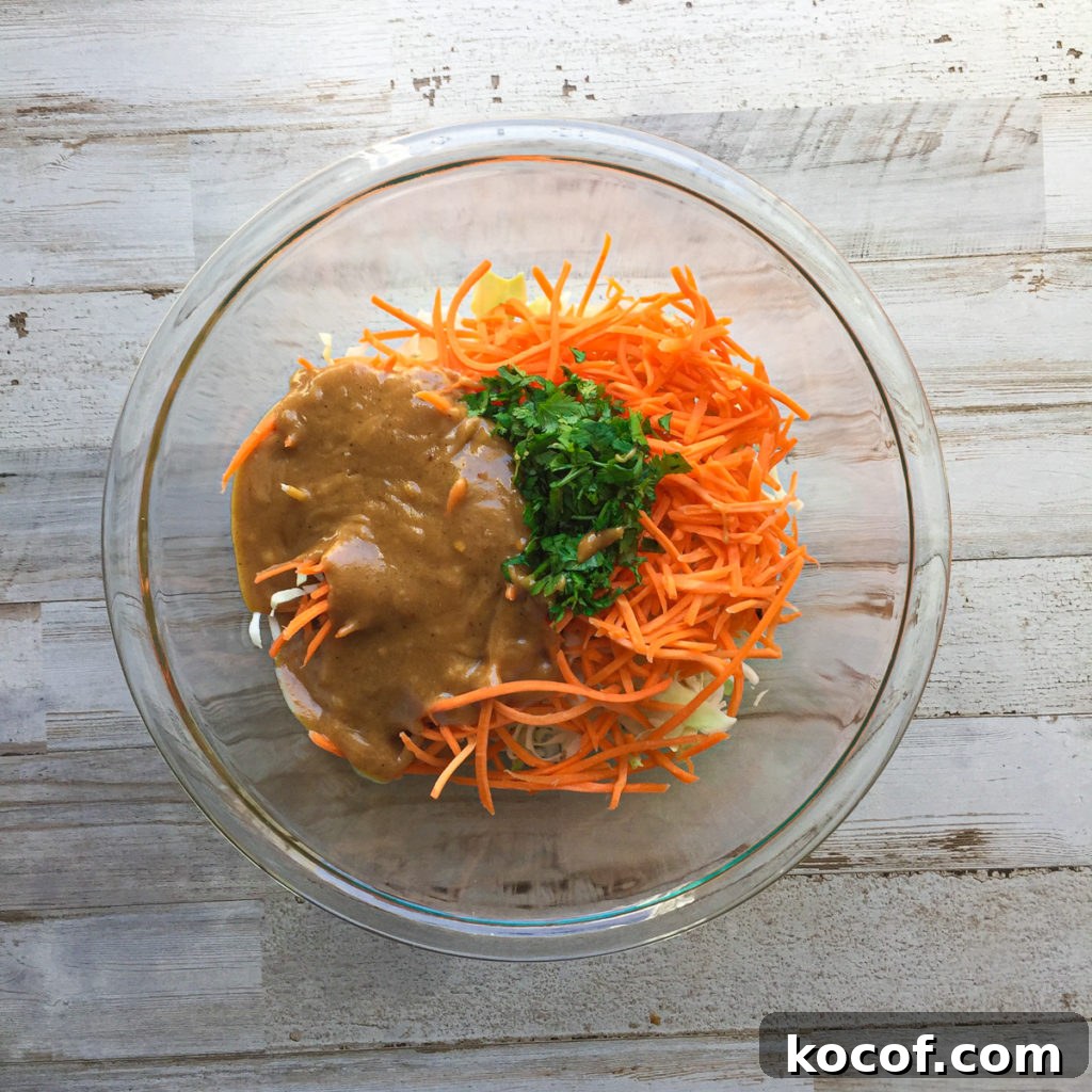 Oriental Chicken Wrap ingredients