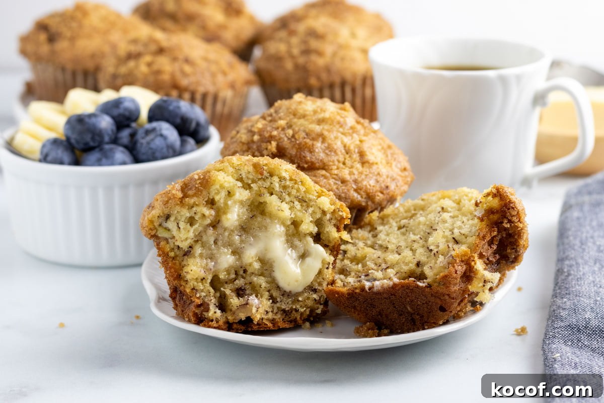 Moist Banana Muffins Without Dairy — Simple Vegan Recipe 8 img 83483 7