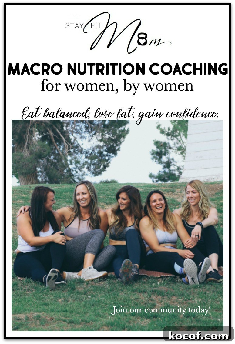 Macro nutrition coaching program for women.