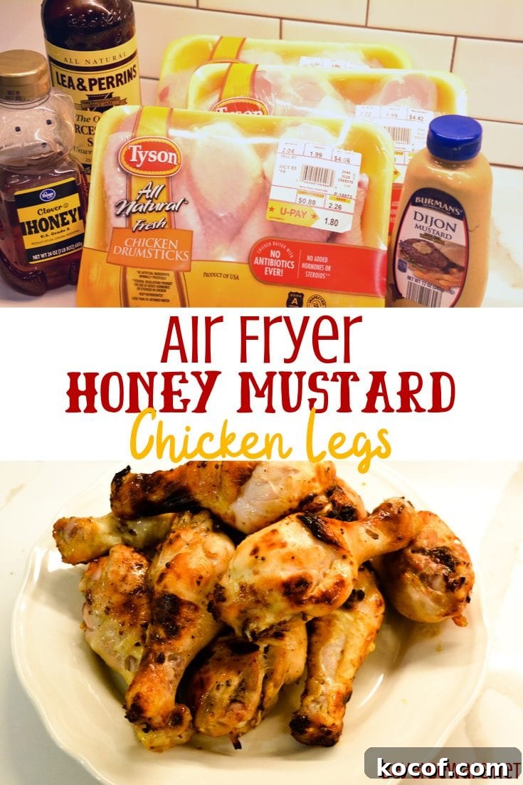 Crispy Honey Mustard Chicken Drumsticks in the Air Fryer 10 img 9359 25