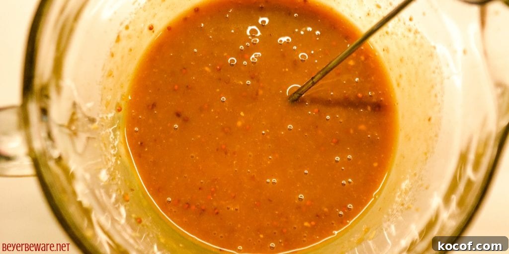 Crispy Honey Mustard Chicken Drumsticks in the Air Fryer 5 Honey Mustard Sauce or marinade