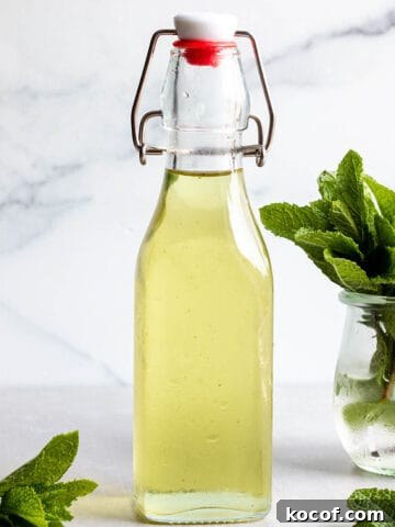 Mint Simple Syrup