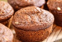 Applesauce Oatmeal Muffins Made in a Blender