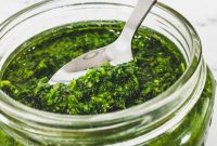 Georgian Green Ajika: Vibrant Cilantro and Chili Sauce