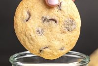 Thin, Chewy Gluten-Free Chocolate Chip Cookies Recipe