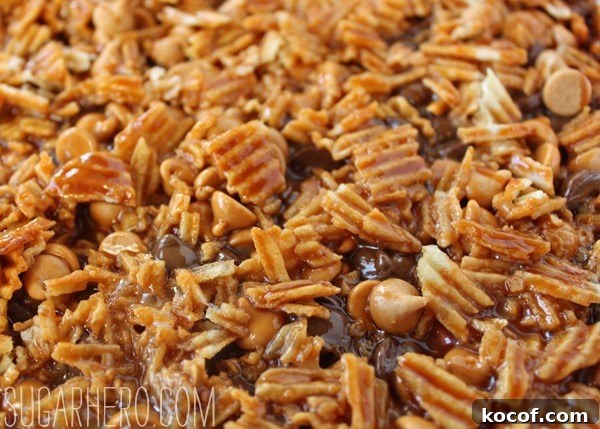 Dude Food Magic Bars close up