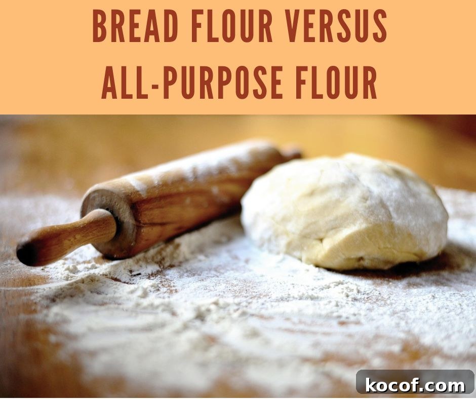 Bread Flour Versus All-Purpose Flour