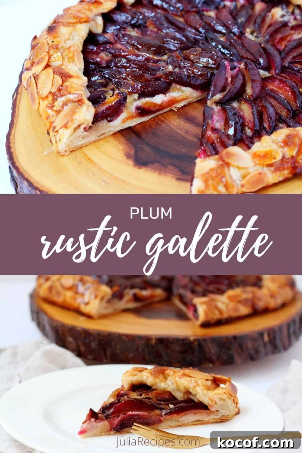 rustic galette pin